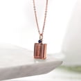 thumbnail image 4 of Gem Stone King 6.65 Ct Red Tiger Eye Blue Sapphire 18K Rose Gold Plated Silver Pendant with Chain, 4 of 4