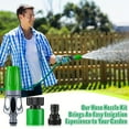 thumbnail image 2 of Dosaele Garden Hose Nozzle Kit Compatible With Flexzilla HFZGAK01 Quick Connect Fittings Include Spray Nozzle  Female Thread Quick Connector  Male Thread Nipple  Adjustable Water Flow Pat, 2 of 4