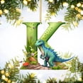 thumbnail image 2 of Riforla Dinosaur 26 Letters Acrylic Pendant Home Decoration Car Pendant Backpack Pendant Hangs K, 2 of 4
