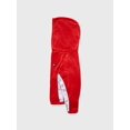 thumbnail image 5 of Tommy Hilfiger CLASSIC RED Big Kids Girls' Velour Raglan Hoodie, XL (16), 5 of 7