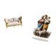 thumbnail image 5 of Sofá De Madera En Miniatura Y Decoración De Escritorio Acrílica. Mueble De Juguete único Para Manualidades, Ideal Para Casas De Muñecas De 112 Cm. Adorno De Mesa, Decoración Del Hogar,, 5 of 8