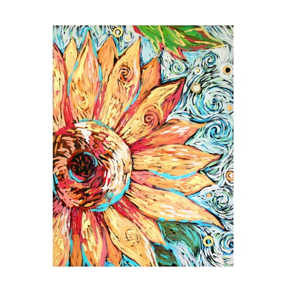 Canvas Wall Art - Natasha Wescoat 'My Sunshine' Wall Art for Living Room, Bedroom, or Office Décor by Trademark Fine Art - 14 x 19 Inches