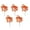 D, variant on SLYNSHome 5 Pcs Fake Maple Leaves Branches Faux Fall Artificial Autumn Leaf for Thanksgiving Table Centerpieces Decoration