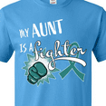 thumbnail image 4 of Inktastic Ovarian Cancer Awareness My Aunt is a Fighter T-Shirt, 4 of 5