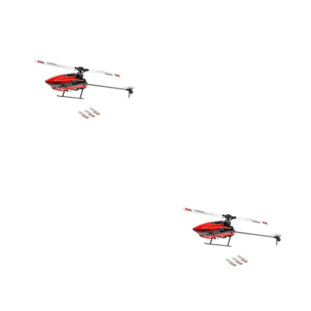 Seitruly RC Helicopter 6CH Toys Airplane Aircraft Christmas Adults Present Kids for 3 baterías 2piezas