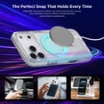 thumbnail image 4 of iHome Magsafe Velo Case for iPhone 17 Pro Max, Shockproof, MagSafe Compatible, Camera Guard, 4 of 8