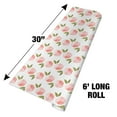 thumbnail image 4 of Pink Grapefruit Premium Roll Gift Wrap Wrapping Paper, 4 of 5