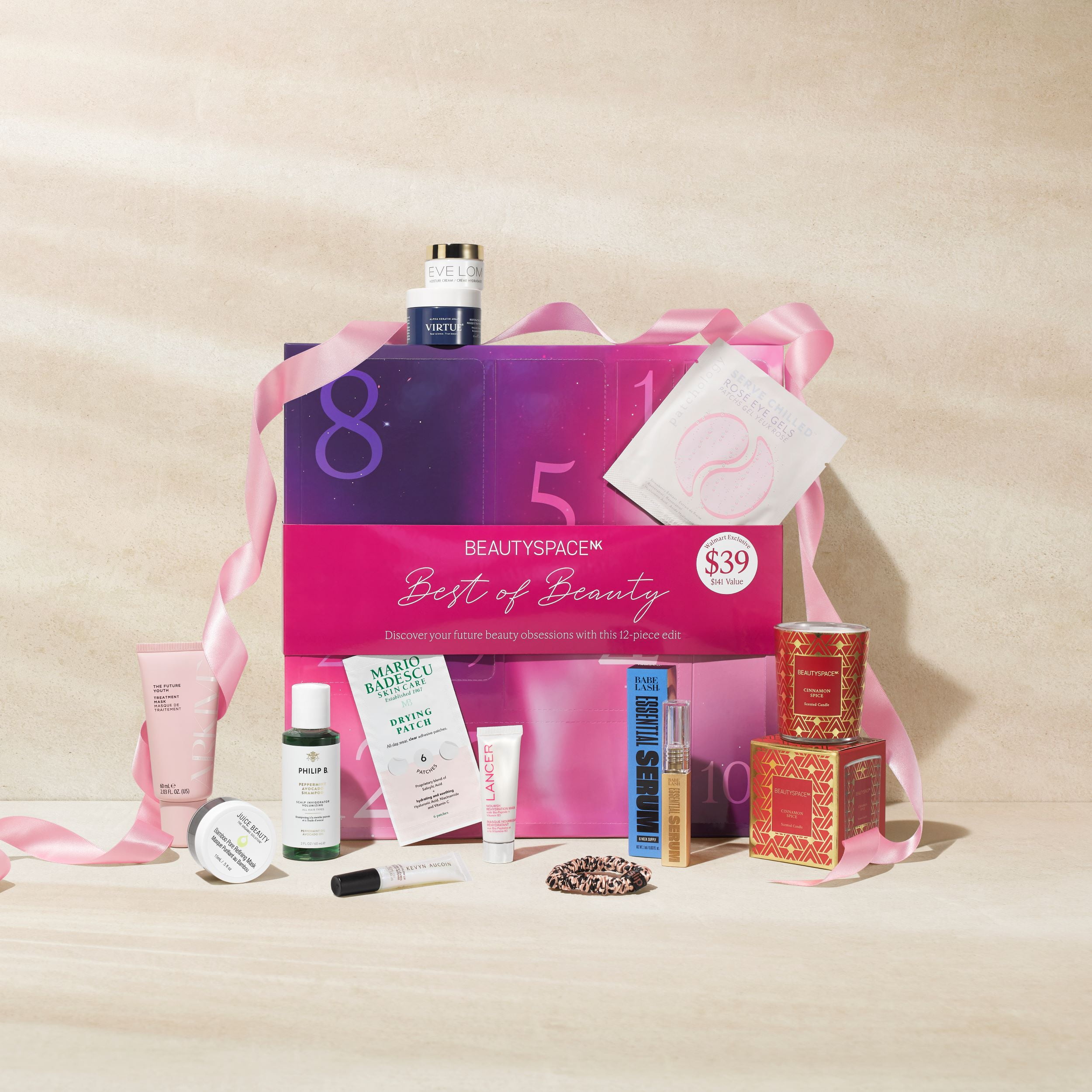 ($135 Value) BeautySpaceNK Premium Beauty Christmas Advent Calendar,  Holiday Gift Set