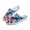 American Bald Eagle Pattern, variant on Patriotic USA 250th Mesh Slip On Clogs | Breathable Lightweight Summer Walking Shoes for Unisex