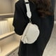 thumbnail image 3 of Bolso de cuero para mujer bolso de cintura con cinturón de gran capacidad bolso informal con mini bolso, 3 of 9