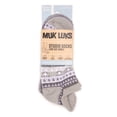 thumbnail image 3 of MUK LUKS Women's Studio Cotton Ankle Socks, 3-Pack, Shoe Size 6-10, 3 of 3