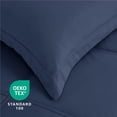 thumbnail image 6 of Notticasa 3-Piece Bedding Set,Solid Color Diamond Pattern,Soft Quilt Bedding Sets,For All Seasons,Includes 1 Comforter and 2 Pillow Shams,Navy,Queen, 6 of 8