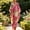 Rose Red, variant on Morttic Women's Bohemian V-Neck Long Sleeve Floral Print Maxi Dress – Loose Summer Vacation Garden Party Beach Dress Rose Red,XS