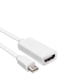 thumbnail image 4 of Cable adaptador de 2 puertos Mini DisplayPort a HDMI hembra con audio y vídeo, 4 of 4