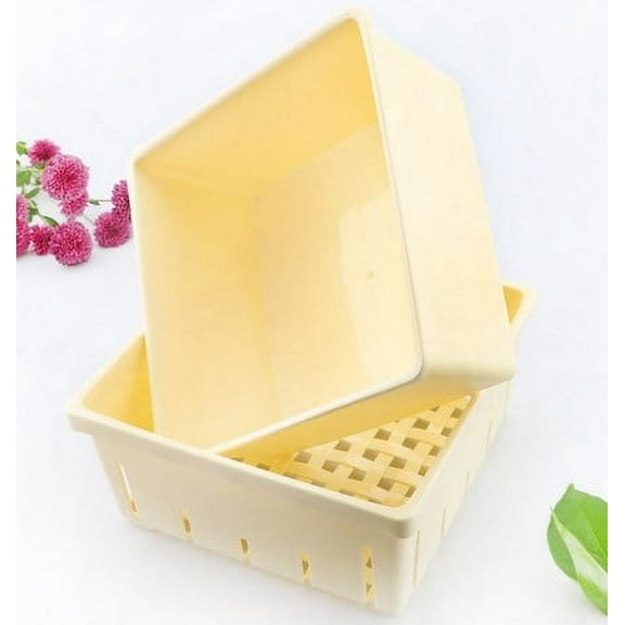 BERTDOMD DIY Maker Kit with Easy-to-Use Press Mold for Homemade , , and Bean Curd Making Reusable Kitchen Tool