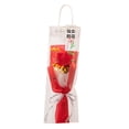 thumbnail image 1 of Ramo de tulipanes de ganchillo completo con decoración decorativa ligera hecha a mano, bendición eterna para cumpleaños, bodas, ligero Rojo, 1 of 8