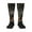 1 Black, variant on Modern Skull Sisters print thigh-high socks, crafted for both men and women with a stretchy, high-opaque design perfect for daily wear