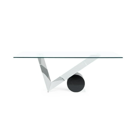 Global Furniture Geometric Style Base Dining Table