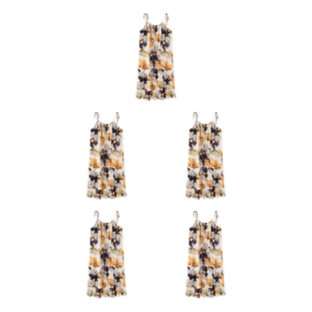Qarigey Female Summer Nightgown Printing Cotton Night Skirt Loungewear Loose Casual Sleepwear Dresses Dress for Home Holiday Type8 NO8