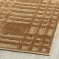 thumbnail image 4 of SAFAVIEH Paradise Chandler Geometric Plaid Area Rug, Taupe, 5'3" x 7'6", 4 of 7