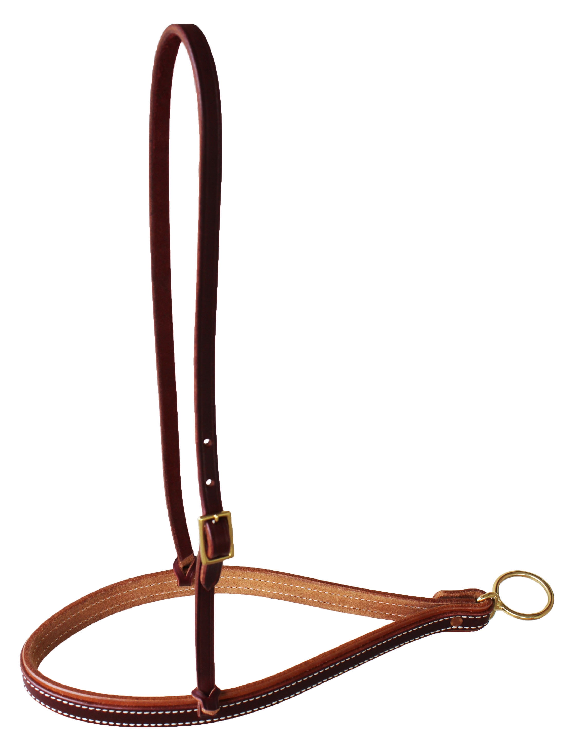 Amish 975L2000 Sangles de Slobber en Cuir pour Cheval Western