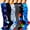 Multi-color02, variant on CALHNNA Compression Socks for Men & Women, 6 Pairs, L-XL