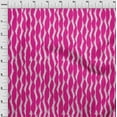 thumbnail image 3 of oneOone Organic Cotton Voile Fabric Abstract Stripe Ikat Printed Craft Fabric BTY 42 Inch Wide, 3 of 4