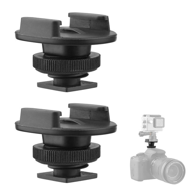 Cold Shoe Mount,Inch Screw 10 9 8 7 Adapter With 1/4 Mount Adapter With 2pcs Camera Cold 1/4 Inch Screw 10 9 8 With 1/4 Inch Screw 10 9 Cold Mount Buzhi