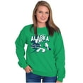 thumbnail image 4 of Popeye Alaska Last Frontier Pride AK Sweatshirt for Men or Women Brisco Brands S, 4 of 6