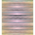 thumbnail image 3 of Modern Duvet Cover Set, Earth Toned Fractured Zig Zag Dimensions Horizontal Lines Flat Type Art Print, Decorative 3 Piece Bedding Set with 2 Pillow Shams, King Size, Taupe Teal, by Ambesonne, 3 of 3