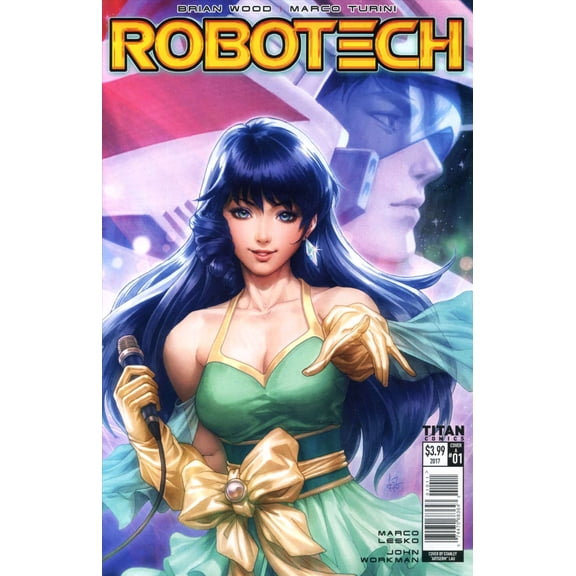 Robotech (Titan) #1A VF ; Titan Comic Book