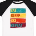 thumbnail image 4 of Inktastic Skiing Eat Sleep Ski Repeat Boys or Girls Toddler T-Shirt, 4 of 5
