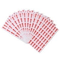 thumbnail image 1 of 500Pcs Red Arrow Sticker Creative Upward Label Clear Direction Sticker, 1 of 6