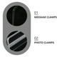 thumbnail image 3 of 2 soportes de acrílico para letreros, soportes para menús de mesa, marco de acrílico para oficina y restaurante (A6), 3 of 7