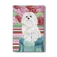 thumbnail image 1 of Della Rose Maltese Wrapped Canvas -Carolee Vitaletti Designs,, 1 of 3