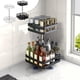 thumbnail image 1 of Organizador giratorio de especias de 360 grados para encimera de cocina - Estantería metálica que ahorra espacio para especias, frutas y objetos pequeños, 1 of 6