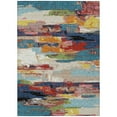 thumbnail image 2 of Addison Rugs Chantille Indoor/Outdoor Transitional Abstract Denim Machine Washable Rectangle Rug, 8' x 10', 2 of 8