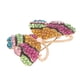 thumbnail image 1 of Broche De Mariposa, Regalo De Decoración Broche De Mariposa Con Diamantes De Imitación Exquisita aleación Encanto De Seguridad Para Bodas Para Niñas, 1 of 7