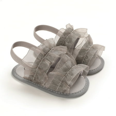 

Summer Baby Girls Princess Shoes Baby Casual Shoes Baby Fashion Sandals Non Slip Walking Shoes For Age 0-18 Month
