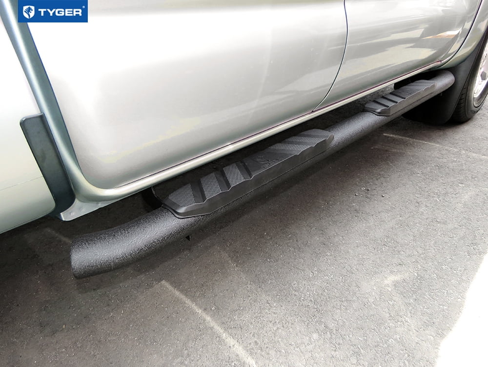 Tyger Auto 3.5" Rider Running Boards Compatible with 2005-2023 Toyota Tacoma | Access Cab | TG-SS2T35218 | Side Step Rail Nerf Bars
