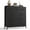 Black 3, variant on 9 Tall Fabric Clothes Cabinet Storage Organizers And Wood Top Surface Table Chest Of Drawers,Black