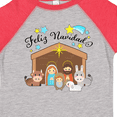 thumbnail image 4 of Inktastic Feliz Navidad Cute Nativity Scene Boys or Girls Toddler T-Shirt, 4 of 5