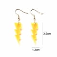 thumbnail image 2 of Lightning earrings, fashion exaggerated long earrings, 2 of 5