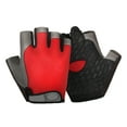 thumbnail image 2 of Visland Unisex Half Finger Gloves, Breathable Anti Slip Rock Climbing Pulley Cycling Gloves, Sports & Outdoor Fitness Gloves, 2 of 7