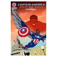 thumbnail image 2 of Men's Captain America: Brave New World Red Hulk Comic Book Cover Graphic T-Shirt, 2 of 5