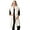 Winter White, variant on Women’s Sherpa Trimmed Fleece Vest Winter Collection | One Size Fits All