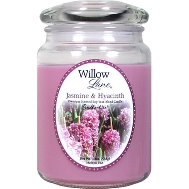 Candle Lite 1646622 19 oz. Jasmine & Hyacinth Candle