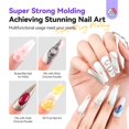 thumbnail image 4 of Kit de gel para uñas SAVILAND SSpro X 3D, 15 ml, no se limpia con un paño húmedo, con moldes, 4 of 6