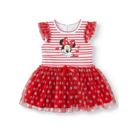 Disney Minnie Mouse Baby Girl Tutu Bodysuit