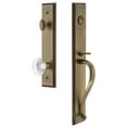 thumbnail image 5 of Grandeur Carsgrbor_Eset_234 Carre Solid Brass Rose Keyed Entry Single Cylinder Full Plate, 5 of 5